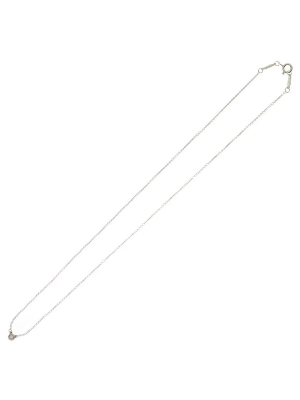 Tiffany & Co by the Yard Pendant Chain Silver